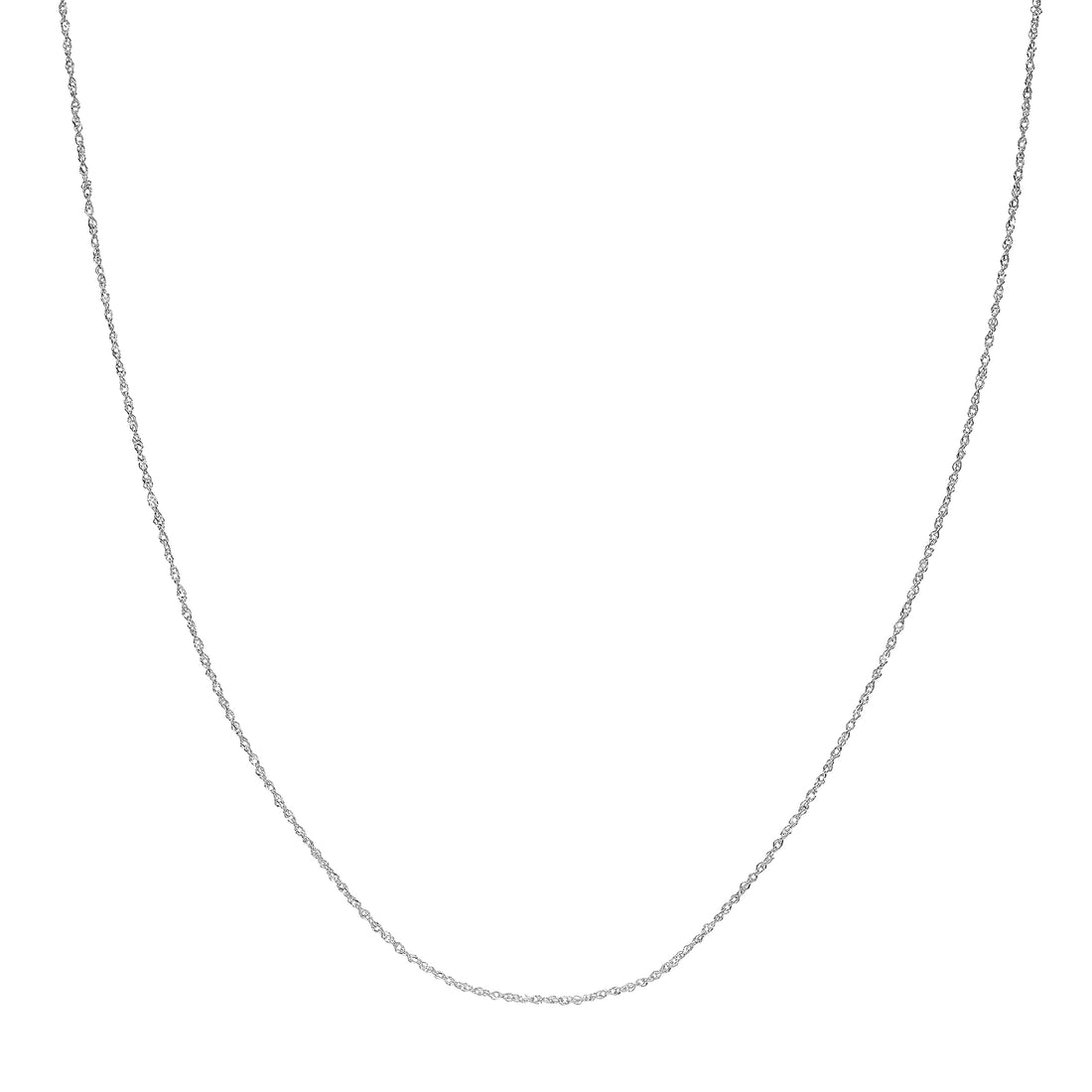 1.15mm Sparkle Singapore Chain with Lobster Lock