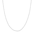 1.5mm Sparkle Singapore Chain with Lobster Lock