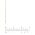 1.05mm Two-Tone Pavé Wheat Chain with Lobster Lock