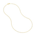 1.35mm Yellow/White Dorica Chain with Lobster Lock