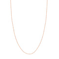 1.35mm Rose/White Dorica Chain with Lobster Lock