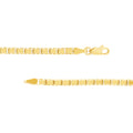 3.4mm Box Chain Bracelet with Spring Ring