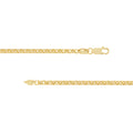 3.4mm D/C Round Box Chain with Lobster Lock End Caps