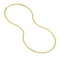3.4mm D/C Round Box Chain with Lobster Lock End Caps
