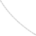 1.70mm Paper Clip Chain with Lobster Lock