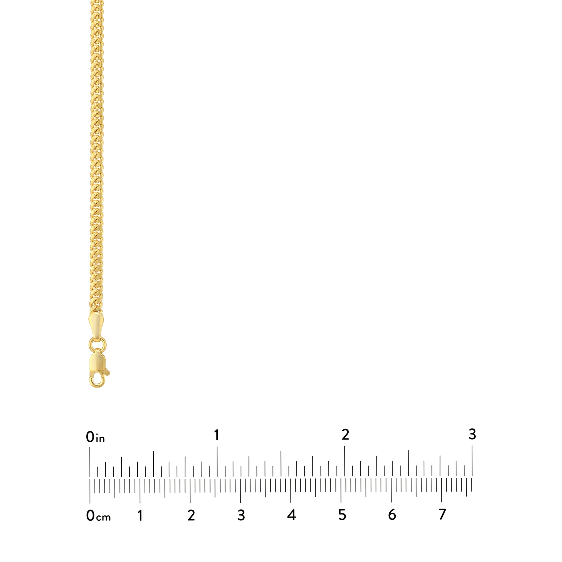 2.80mm T-Miami Cuban with Lobster Lock
