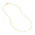 Faceted Bead Saturn Chain