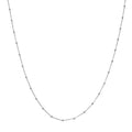 Faceted Bead Saturn Chain