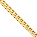Round D/C Franco Chain Bracelet