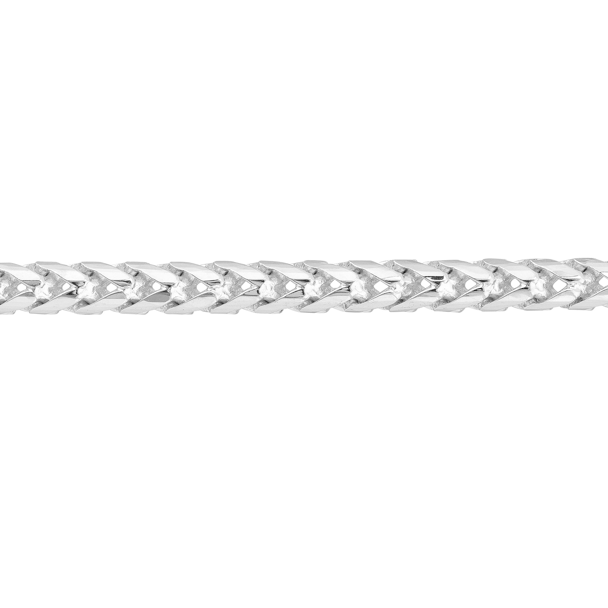 Round D/C Franco Chain Bracelet