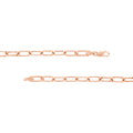 5.25mm Paper Clip Chain with Lobster Lock