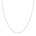 1.30mm Paper Clip Chain with Pear Shape Lobster Lock