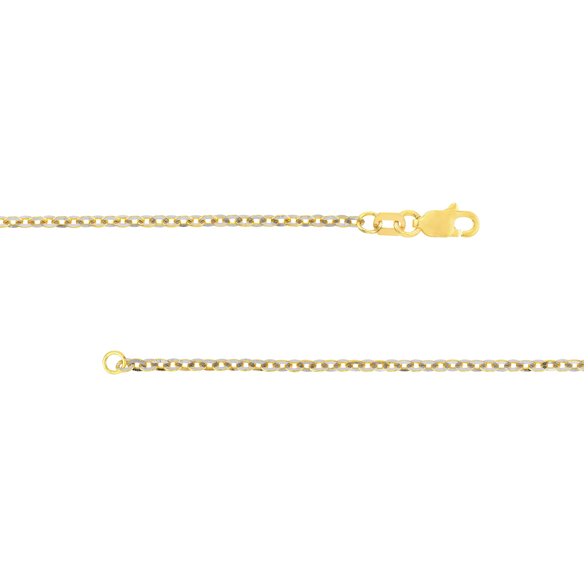 Two-Tone Brill Cable Chain