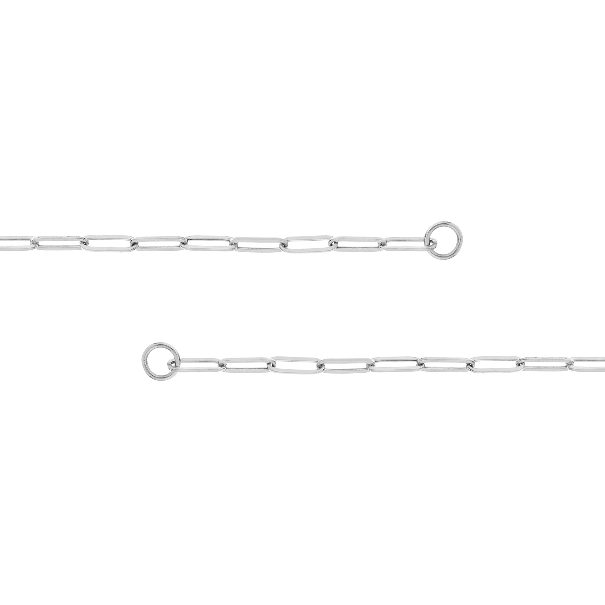 3.80mm Split Hollow Paper Clip Chain