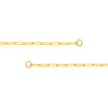 3.80mm Split Hollow Paper Clip Chain