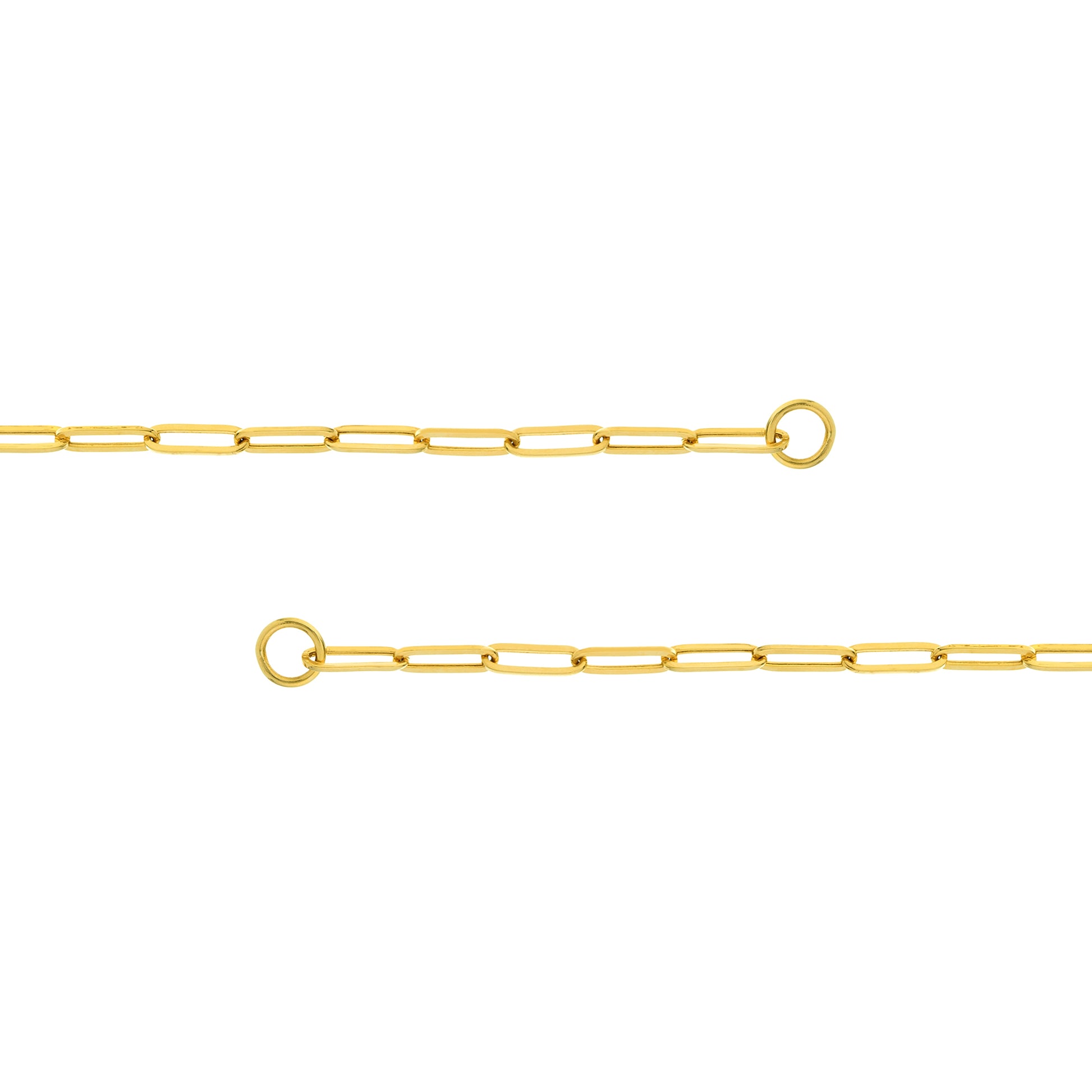 3.80mm Split Hollow Paper Clip Chain