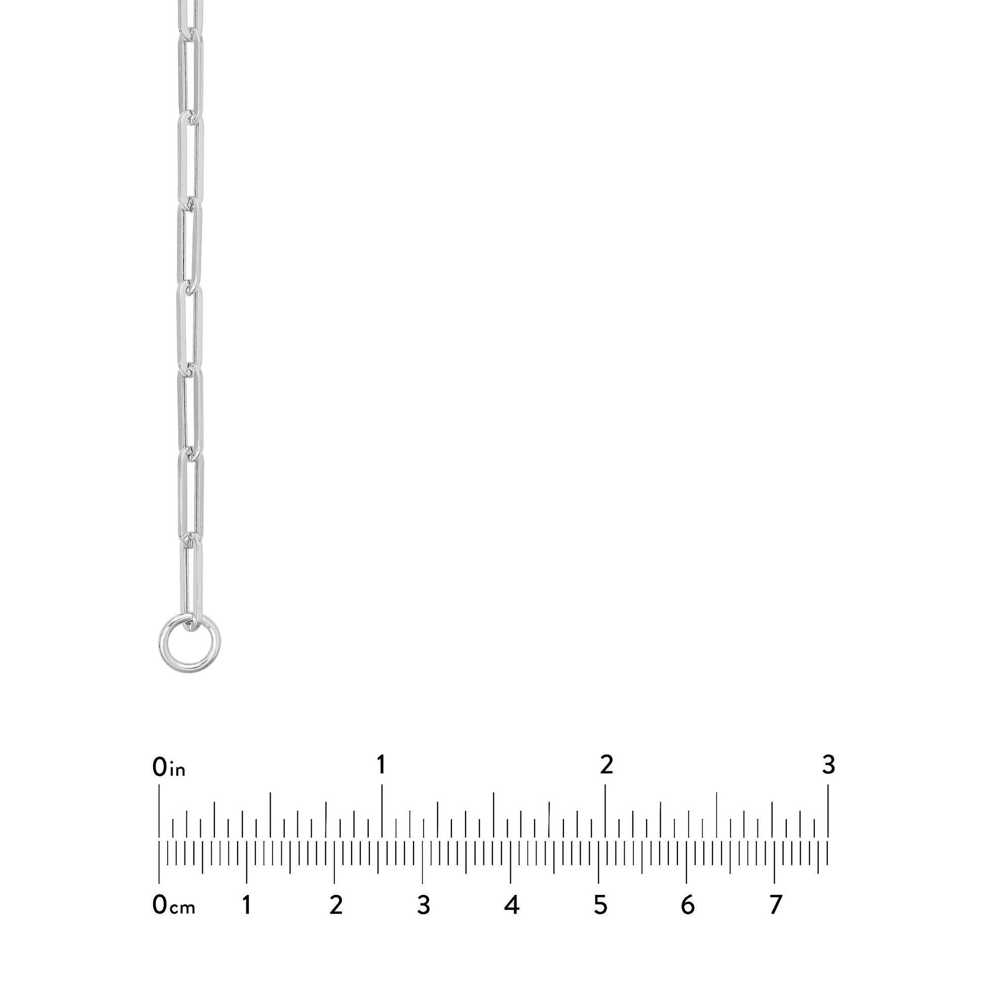 3.80mm Split Hollow Paper Clip Chain