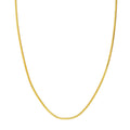 2.15mm D/C Oval Snake Chain