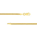 2.15mm D/C Oval Snake Chain