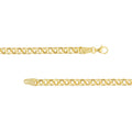 5.2mm Hollow Rolo Chain with Pear Lobster Lock