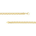 8mm Hollow Rolo Chain with Pear Lobster Lock