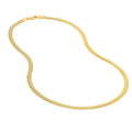 4.2mm Light Oval Snake Chain with Lobster Lock