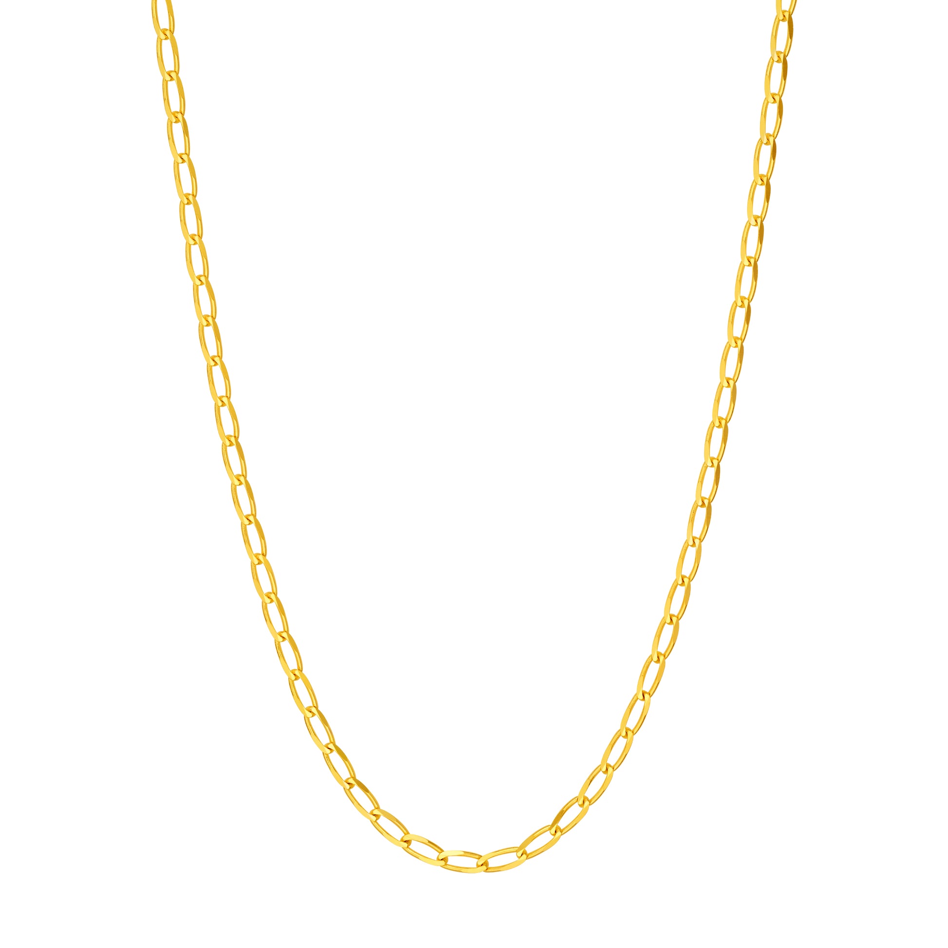 2.25mm Long Link Curb Chain