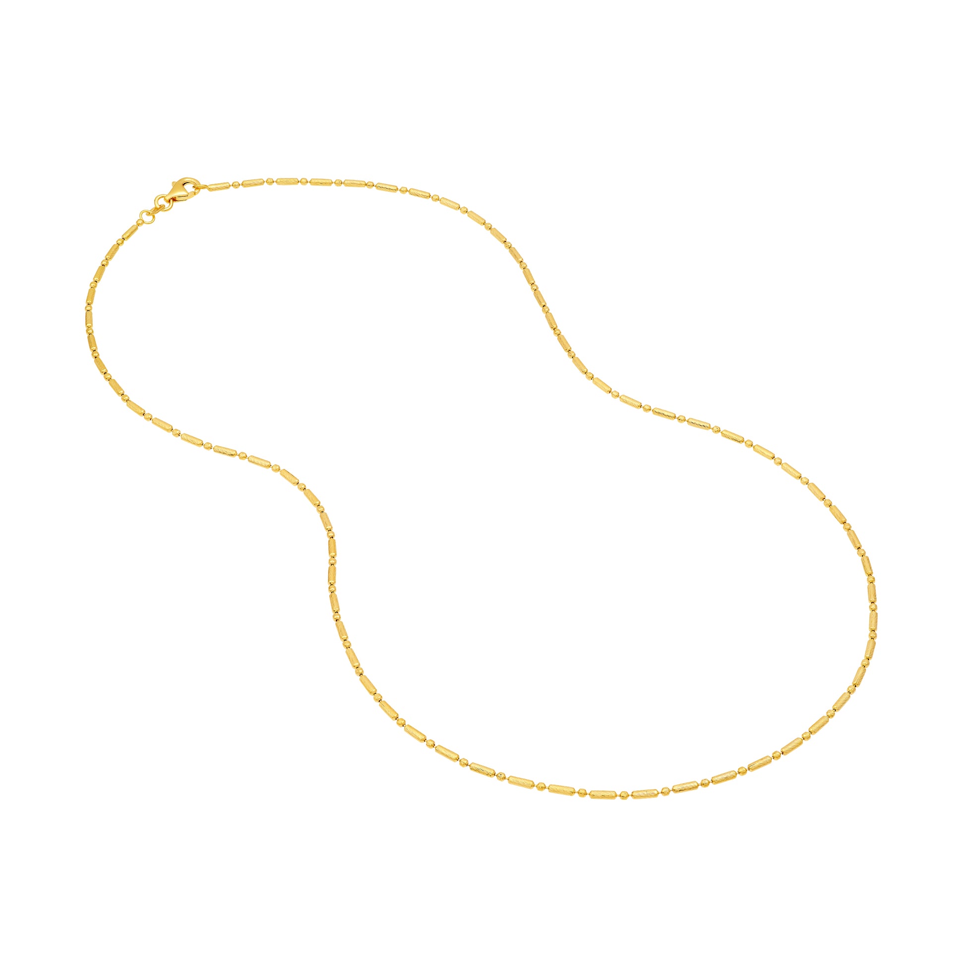 1.50mm D/C Bead and Long Bar Chain