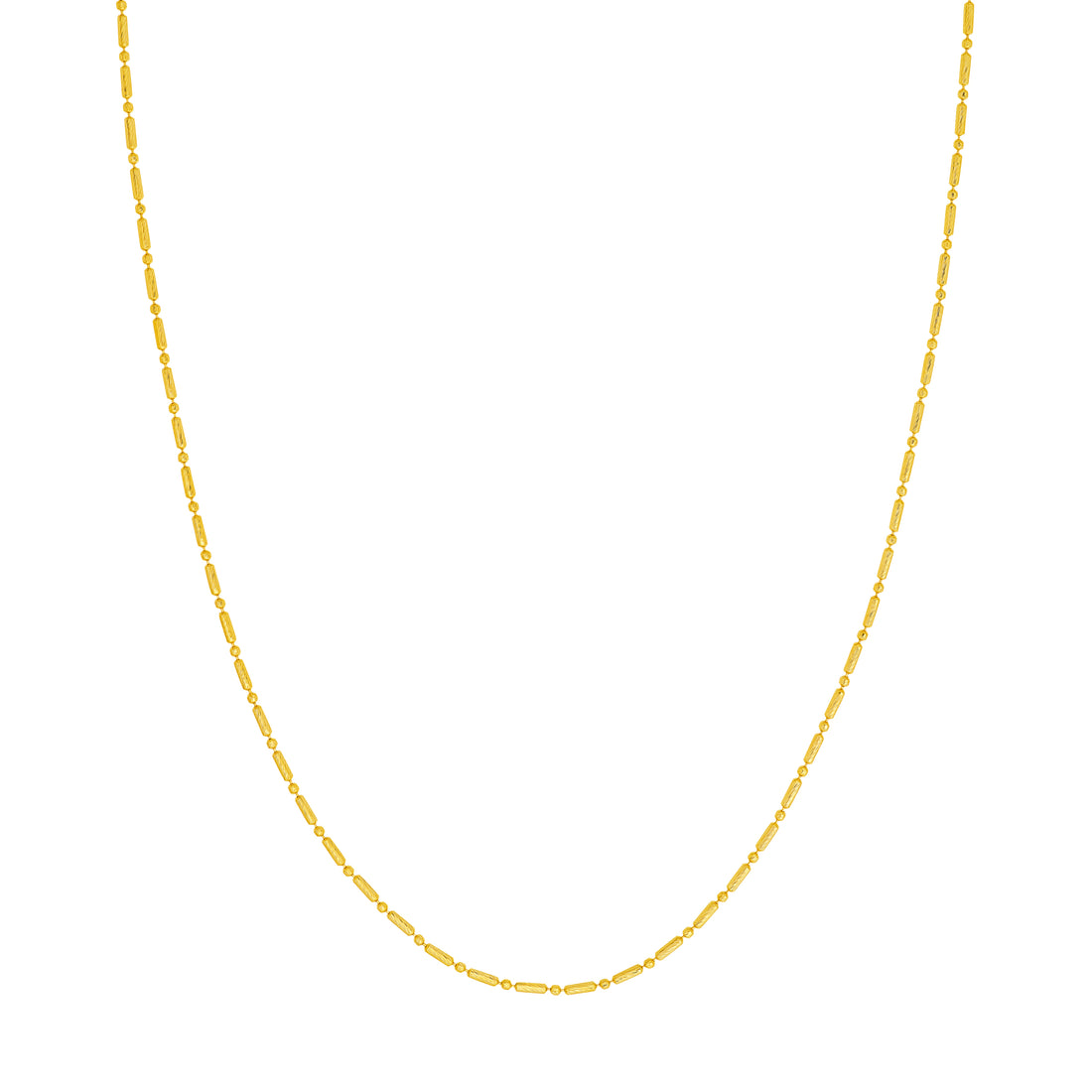 1.50mm D/C Bead and Long Bar Chain