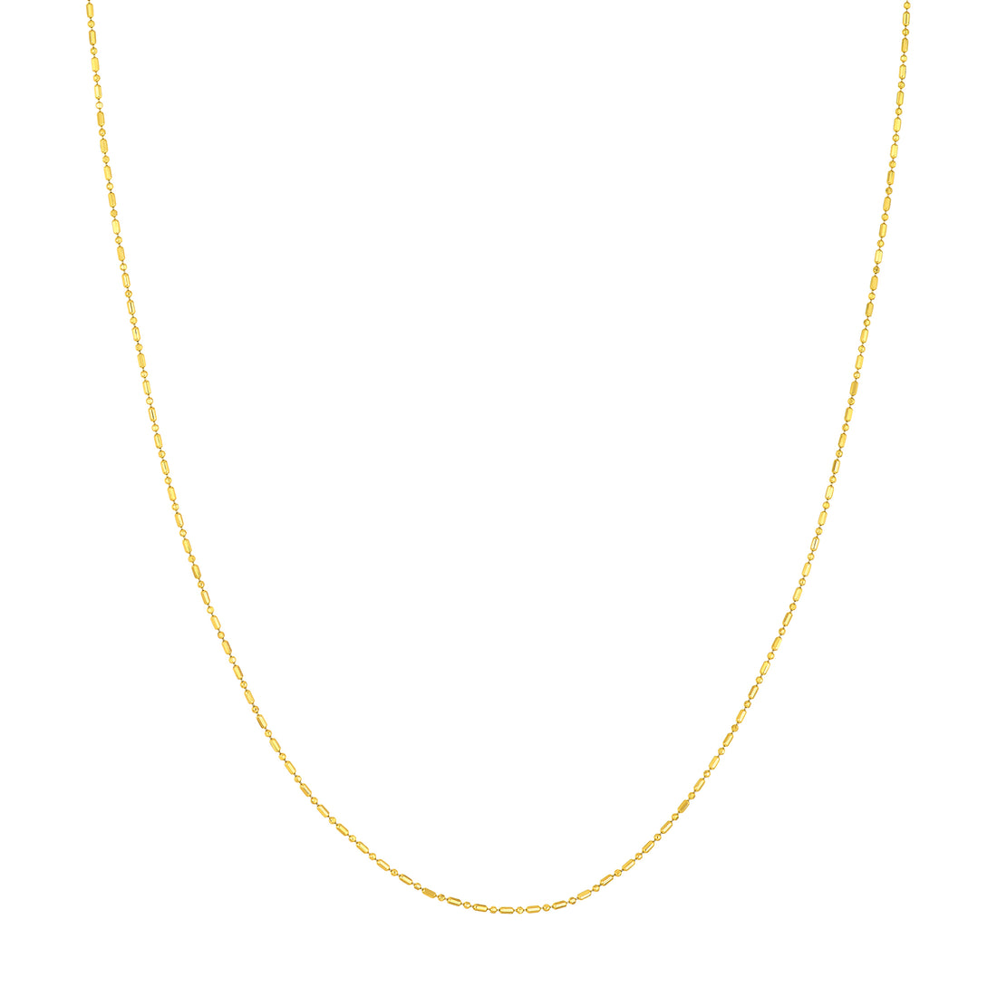 1.0mm D/C Bead and Bar Chain
