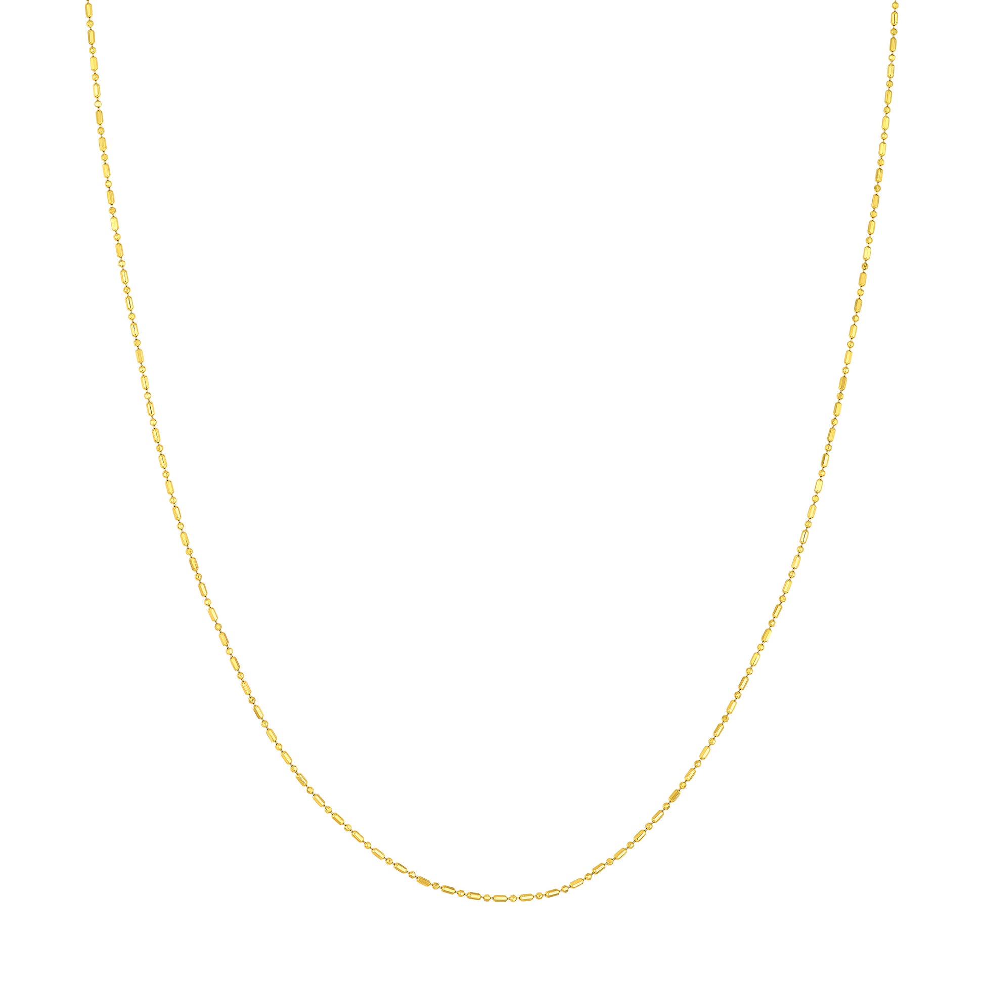 1.0mm D/C Bead and Bar Chain