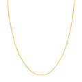 2.00mm Hammered Long Piatto Chain