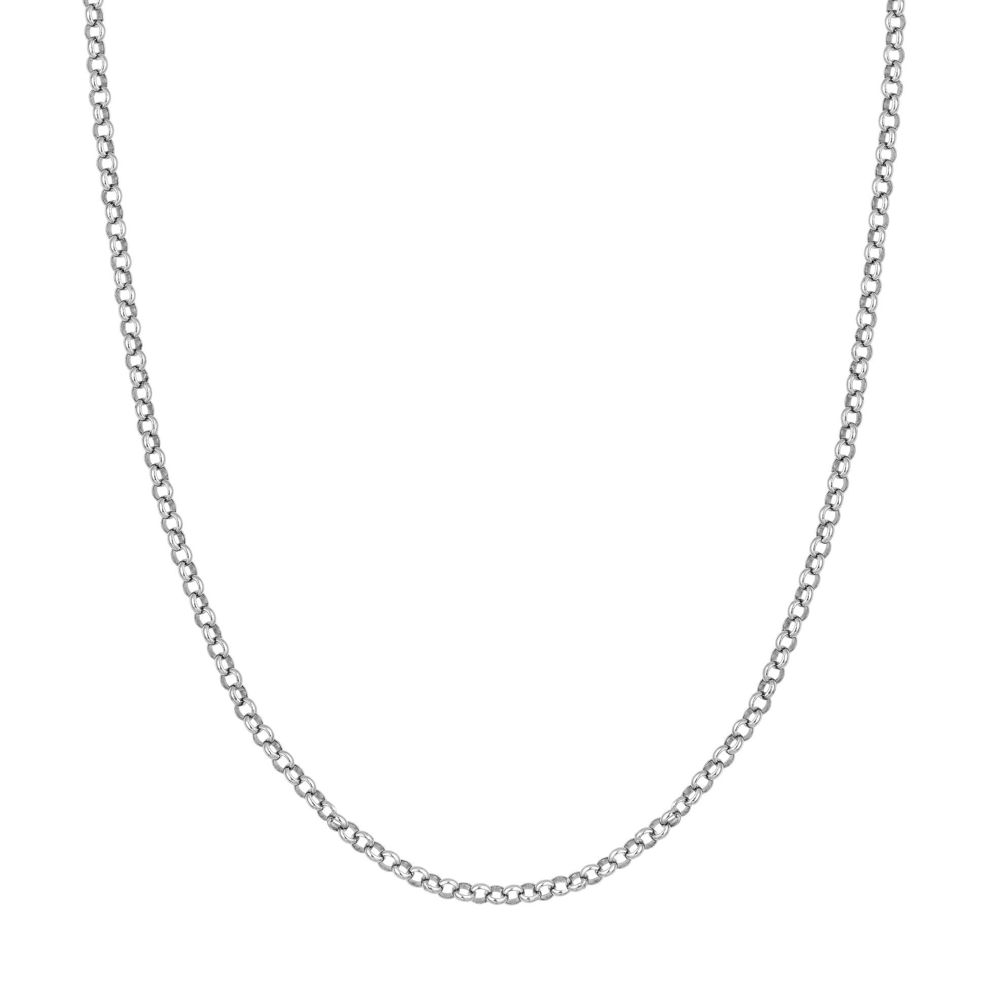 2.50mm Sterling Silver Rolo Chain