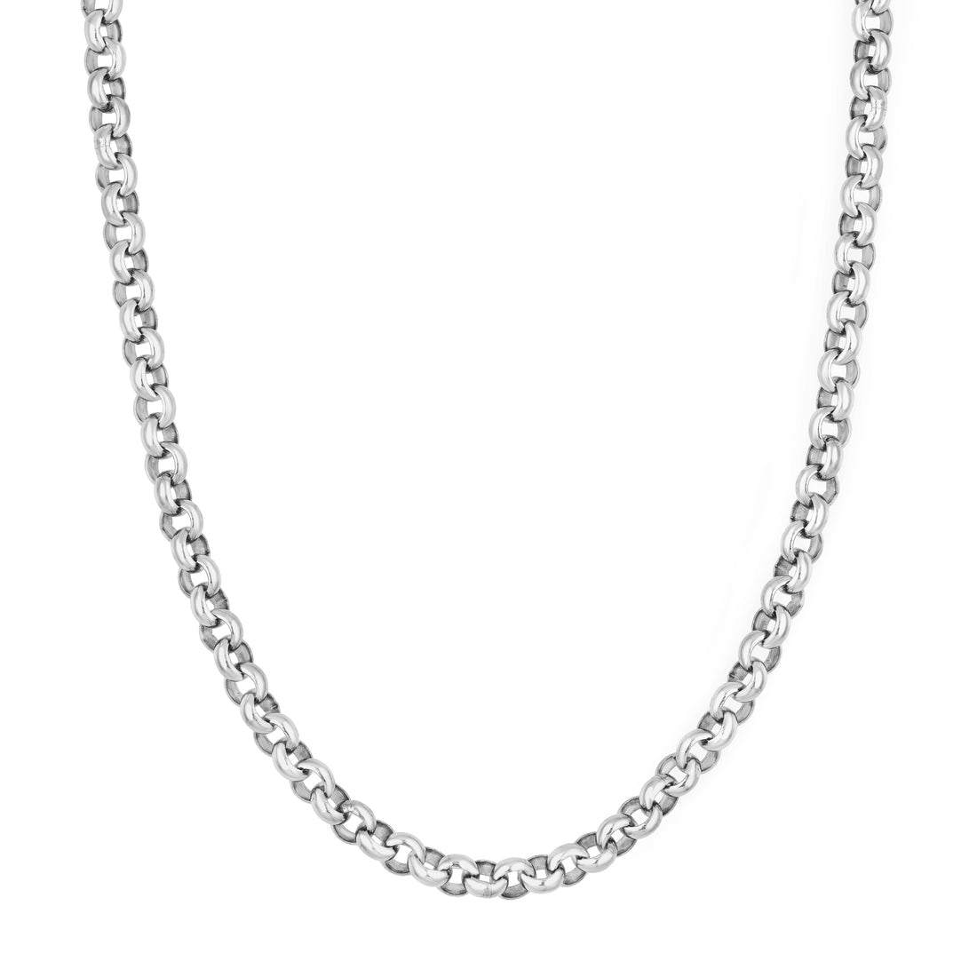 6.50mm Sterling Silver Rolo Chain