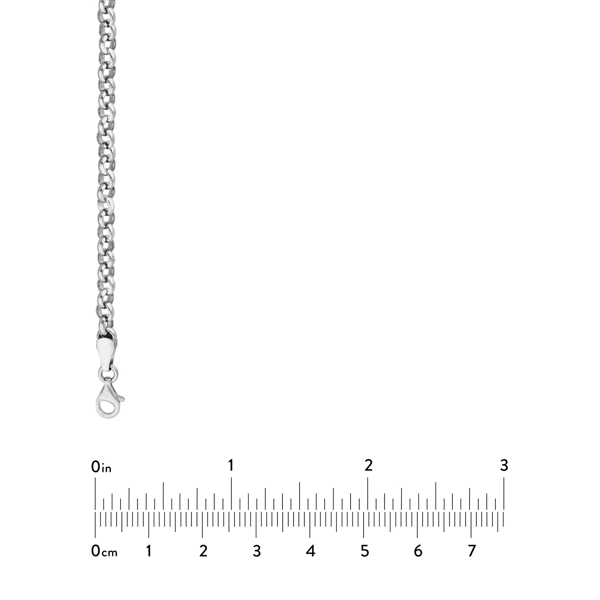 4.20mm Sterling Silver Rolo Chain