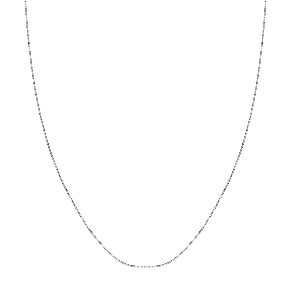 0.66mm Sterling Silver Box Chain