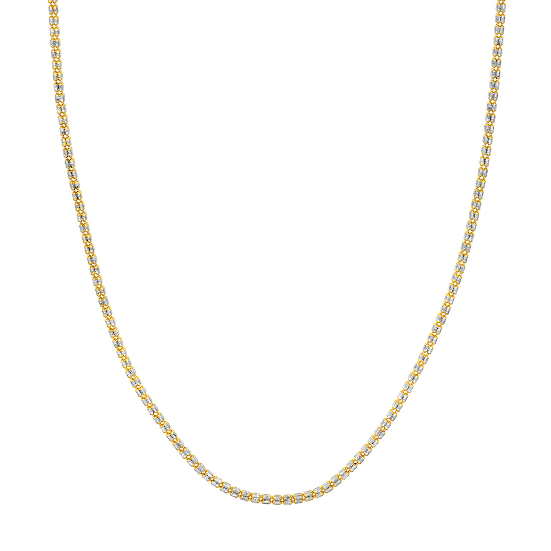 2.40mm Two-Tone Ice Chain [4 row]