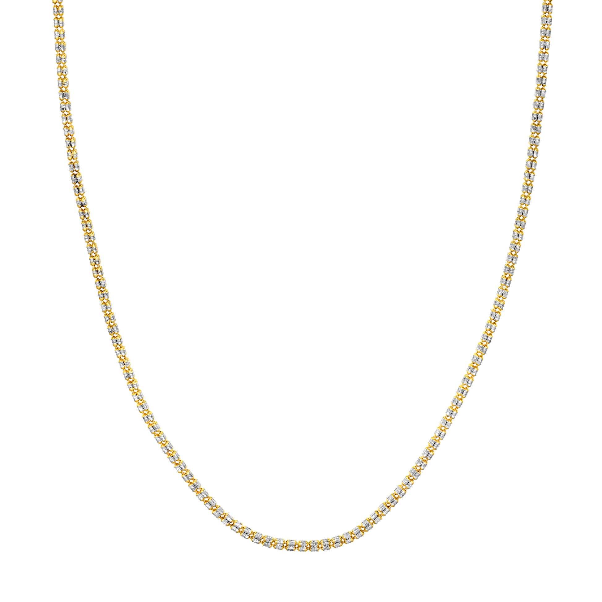 2.40mm Two-Tone Ice Chain [4 row]