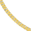 3.60mm Pave Two-Tone D/C Ice Chain