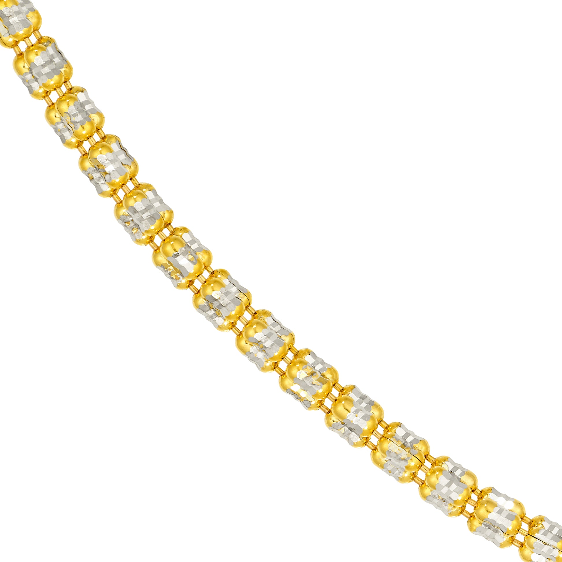 2.40mm Two-Tone Ice Chain [3 Row]