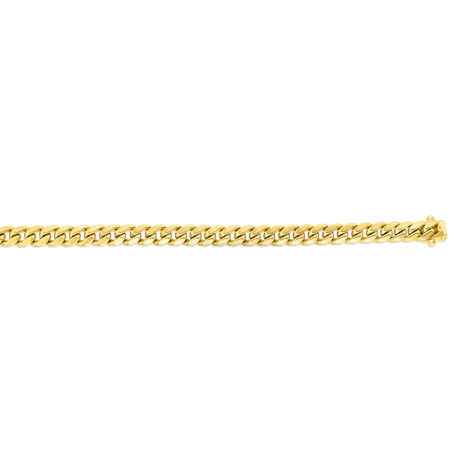 14K Gold 26"" 10.7mm Semi-Solid Classic Miami Cuban
