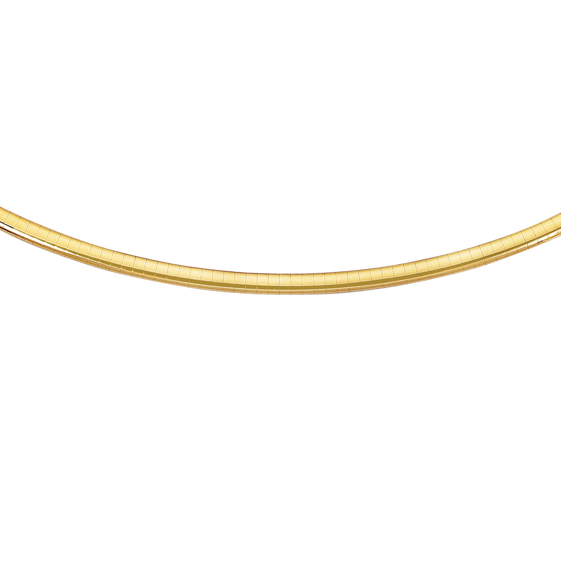 14K Gold 18"" 4mm Classic Omega