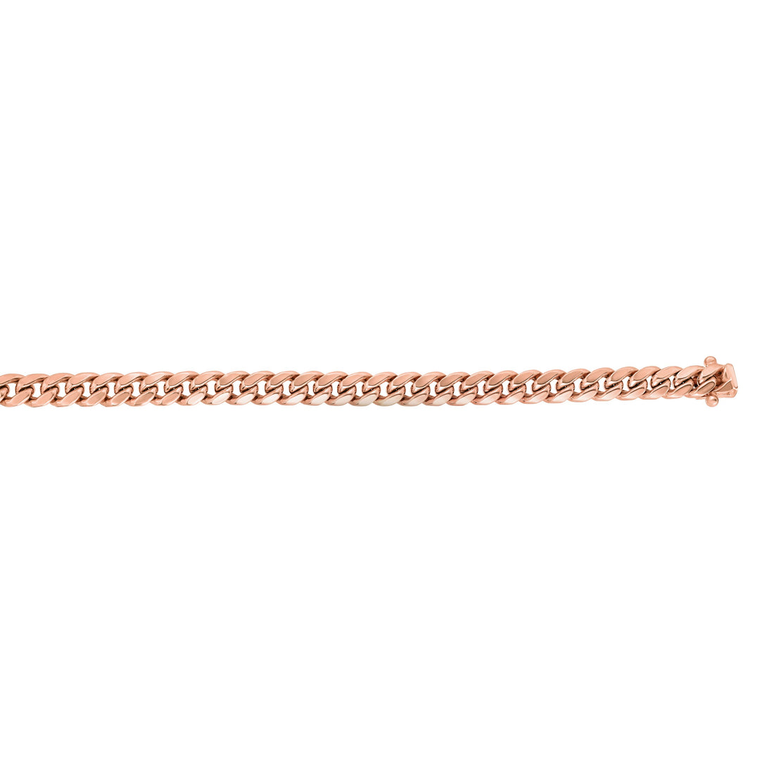 14K Gold 22"" 6.1mm Classic Miami Cuban
