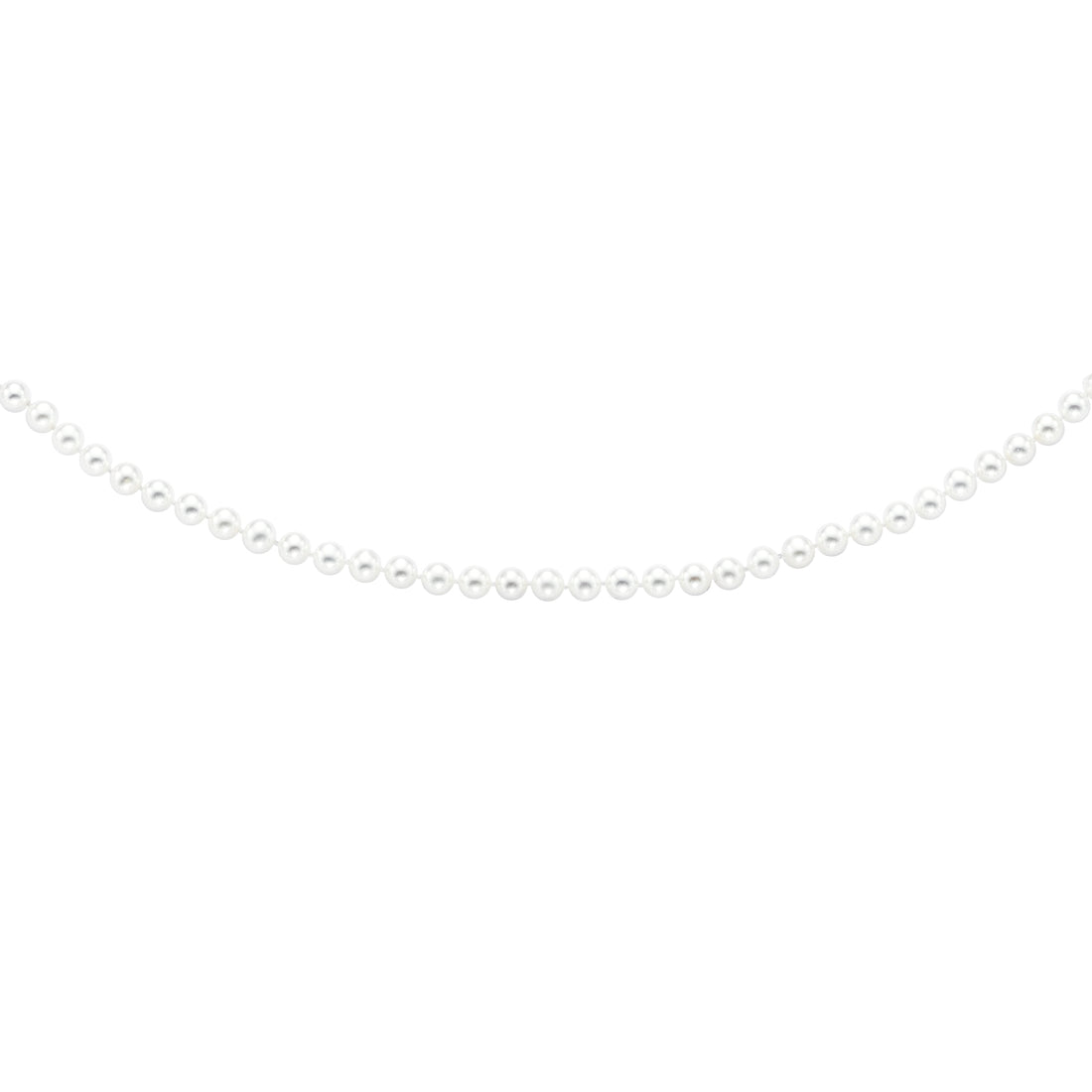 14K Gold 6.0-6.5MM Pearl Strand Necklace