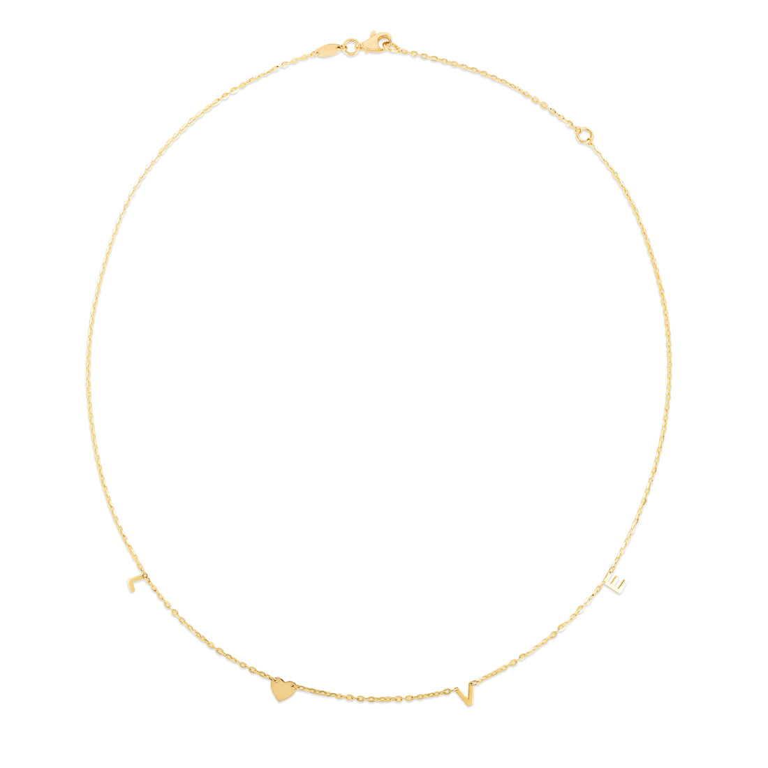 14K LOVE Necklace