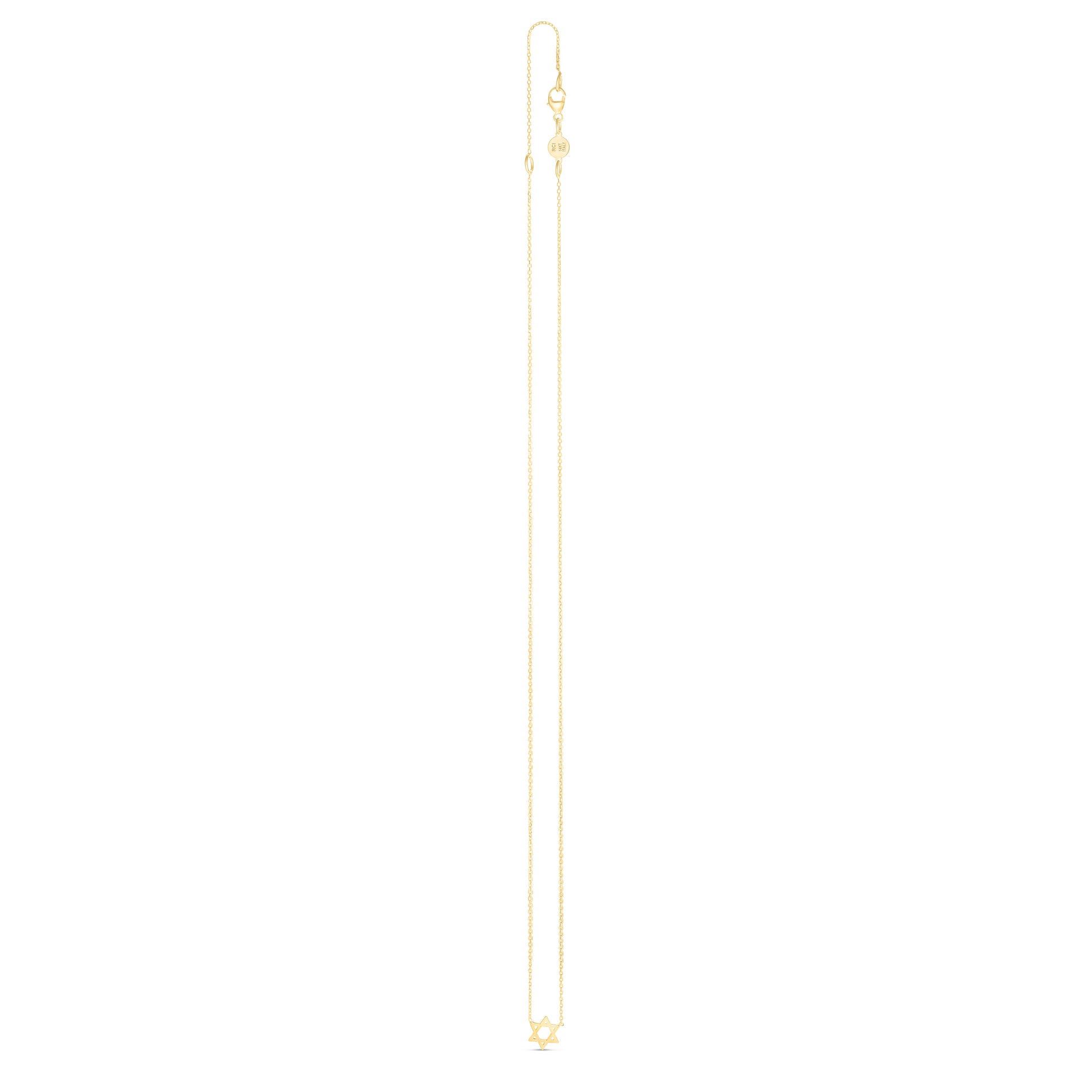 14K Star of David Necklace