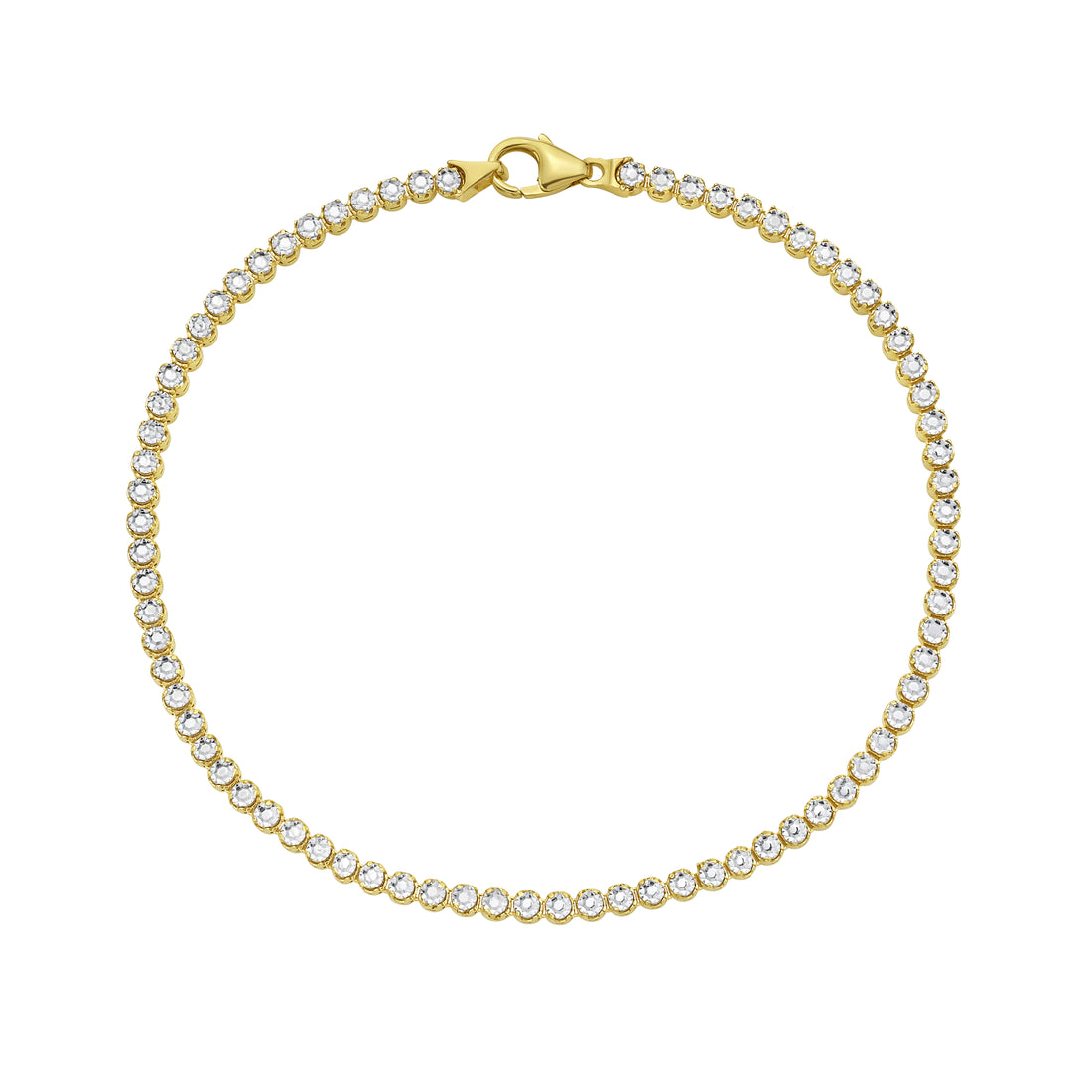 14K DiamonOro Tennis Bracelet