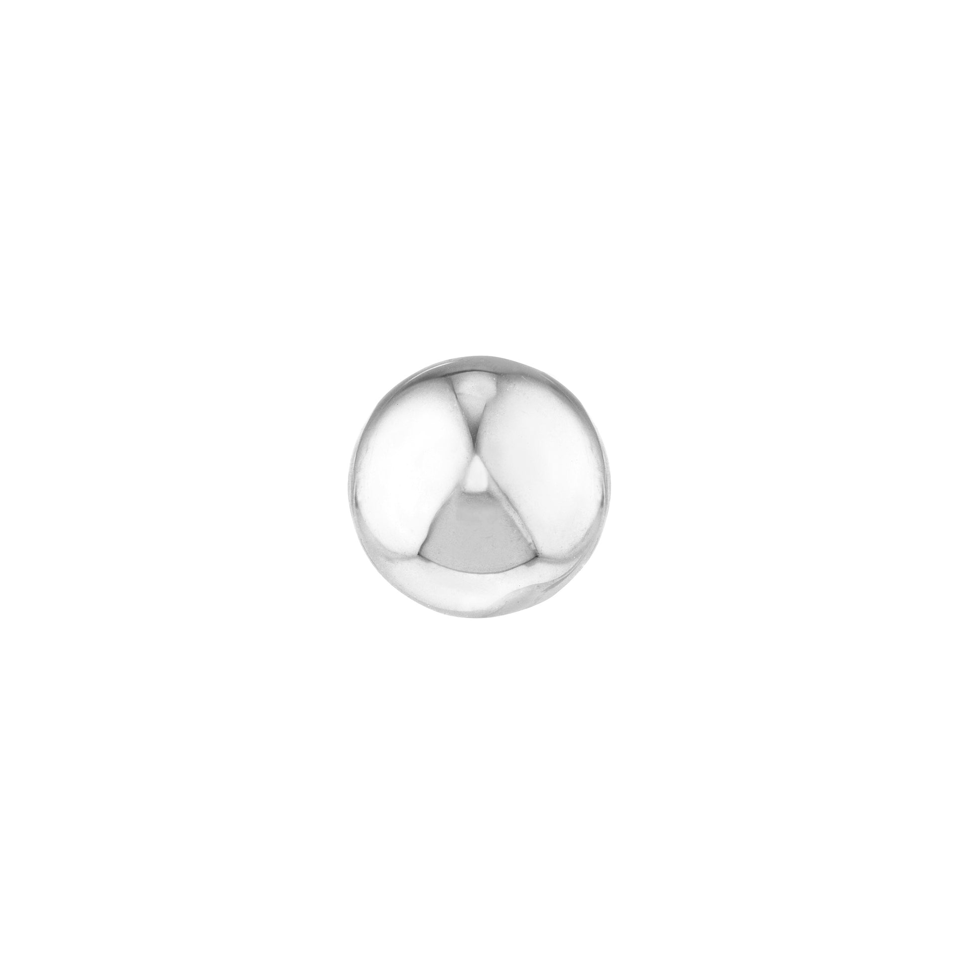 5mm Polished Ball Stud Earrings