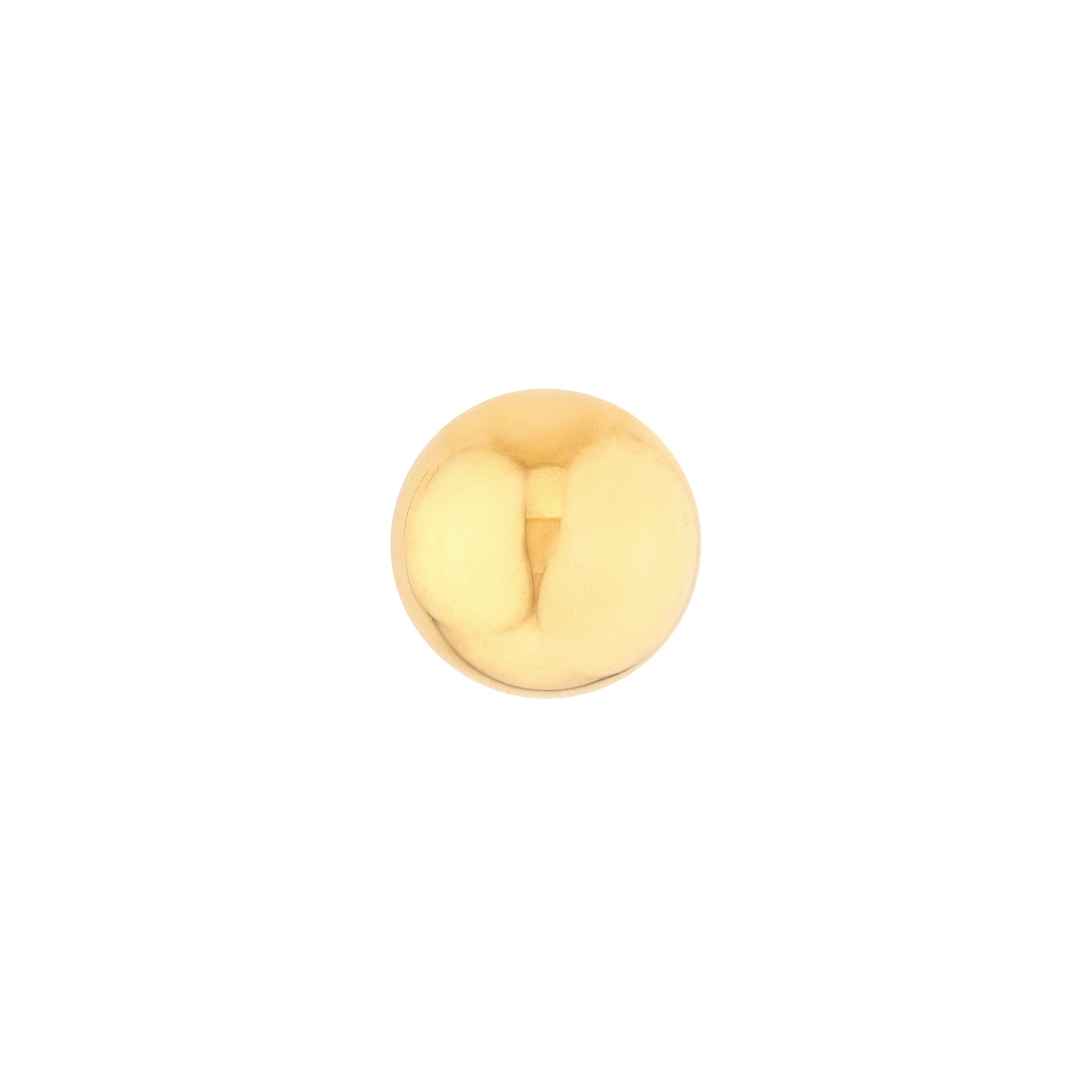 6mm Polished Ball Stud Earrings
