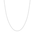 1.56mm D/C Rope Chain with Lobster Lock